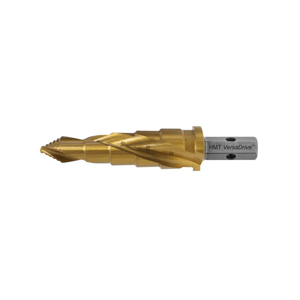 Broca Escalonada de Impacto HMT VersaDrive TurboTip Impacta Step Cutter 24-32mm (5 pasos)