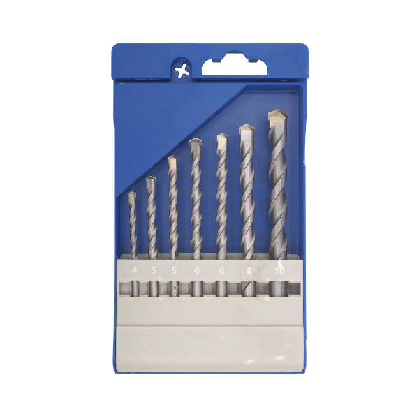 Juego de 7 brocas SUPER para hormigón