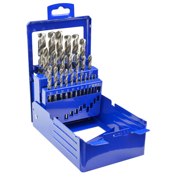 Estuche  25 brocas HSS rectificadas SETTER Ø 1÷13x0,5mm