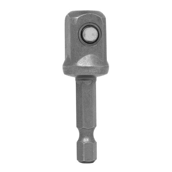 Adaptador Llave de Vaso - Toma Hex. 1/4- Encastre 1/4 largo 50mm