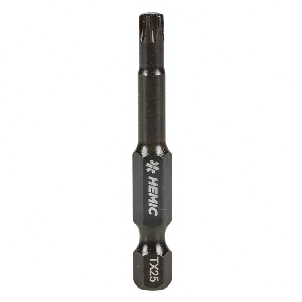 [8834T2050] Punta TORX Hemic TX20 largo 50mm Toma Hex 1/4