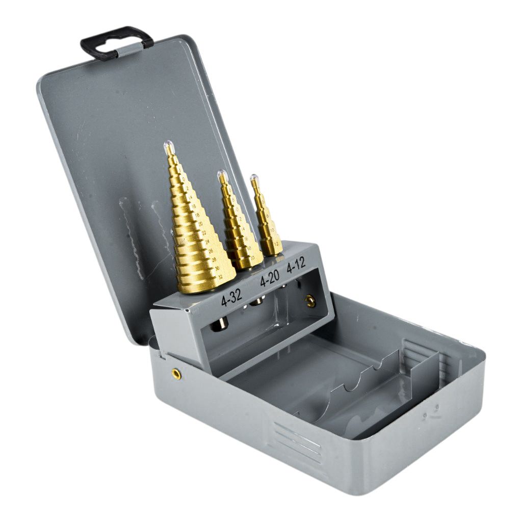[88500003] Set 3 brocas escalonadas HEMIC 4-12  4-20  4-32