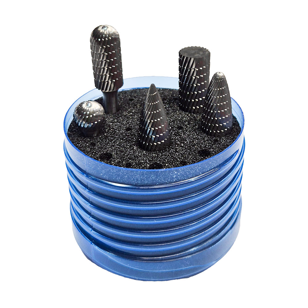 [935699] Juego de 5 fresas de metal duro en 12mm