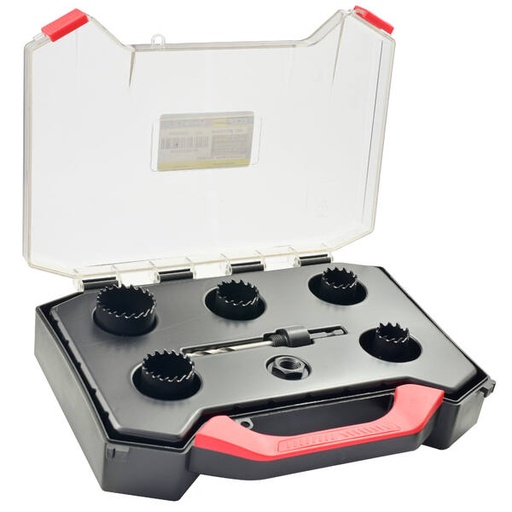 [250500] Conjunto 5 Sierras Copa Bimetalicas cobalto