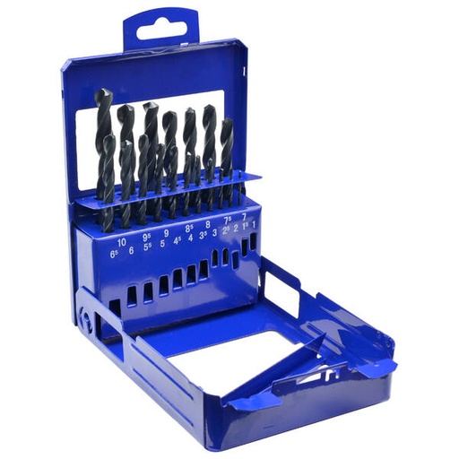 [41119] Estuche 19 brocas HSS laminadas FAI-TU Ø 1-10x0,5