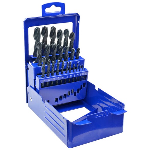 [41125] Estuche 25 brocas HSS laminadas FAI-TU  Ø 1-13x0,5