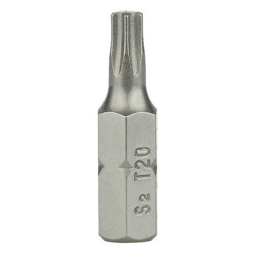 [666TX252510] Punta TorX  25mm TX25 - Toma Hexagonal 1/4