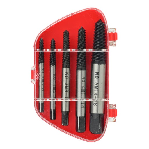 [E5000] Juego de extractores de tornillos No. 1-2-3-4-5